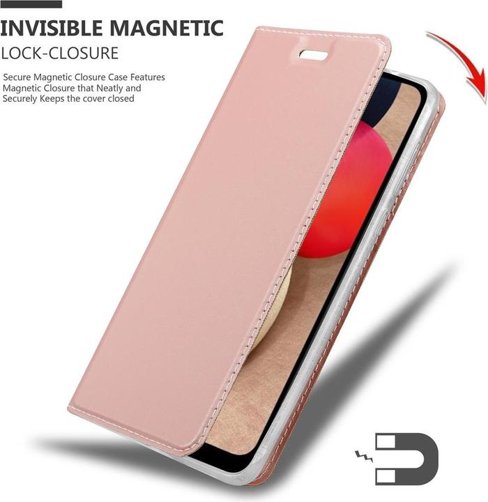 Immagine prodotto Cadorabo Copertina in stile libro di classe (Samsung Galaxy A02s)