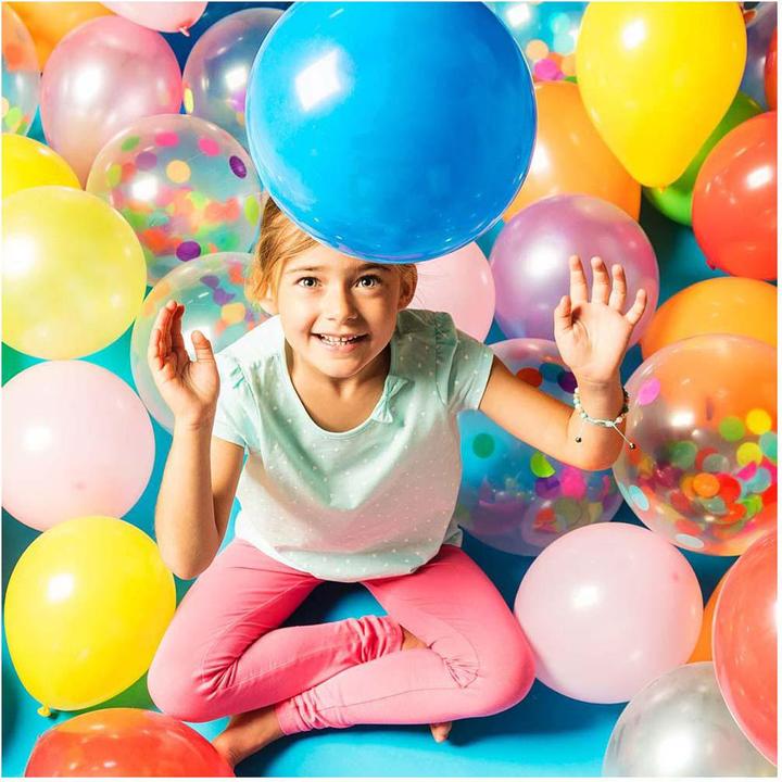 Produktbild Boland Luftballons - Konfetti - 5 Stück (5 x)