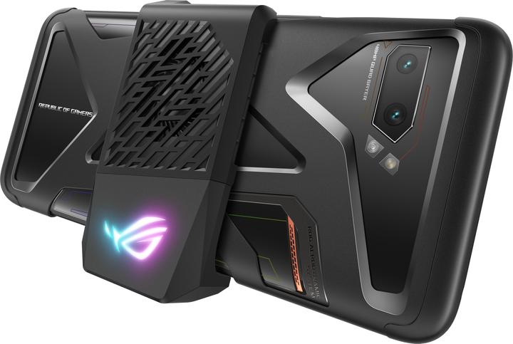 Produktbild ASUS ROG Phone II (128 GB, Black, 6.59", Dual SIM, 48 Mpx, 4G)