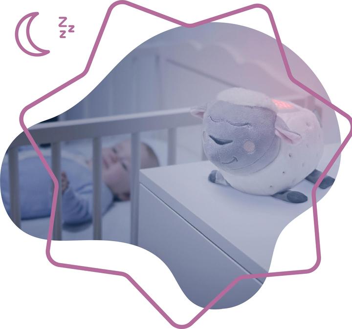Produktbild Badabulle Schafnachtlicht mit Musik