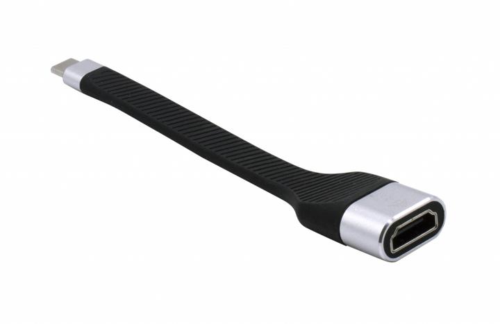 Image du produit i-tec Adaptateur plat USB C vers HDMI 1x HDMI 4K 60Hz Ultra HD compatible avec Thunderbolt 3 (USB-C, 1.10 cm)