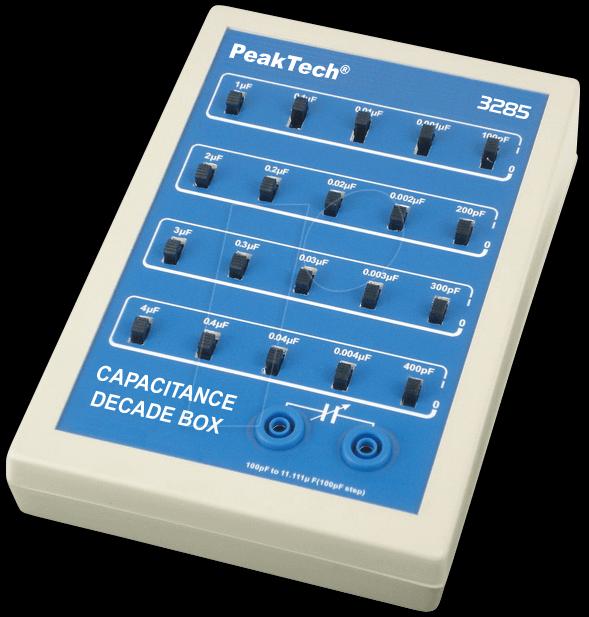 Produktbild Peaktech Kapazitätsdekade 100 pF...11.111 uF ( 3285)
