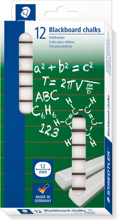 Staedtler Wandtafelkreide (White, 12 x)