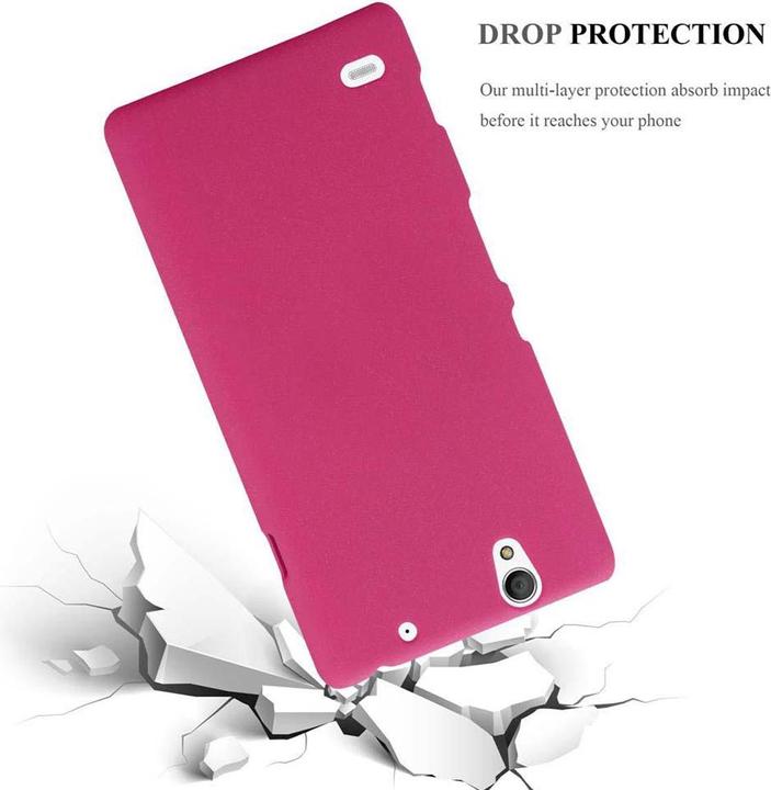Produktbild Cadorabo Hard Cover Frosty Cover (Sony Xperia C4)