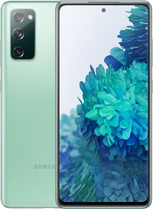 Produktbild Samsung Galaxy S20 FE (Snapdragon) (128 GB, Cloud Mint, 6.50", Hybrid Dual SIM, 12 Mpx, 4G)