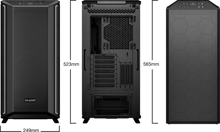 Produktbild be quiet! Dark Base 701 (E-ATX, ATX, mATX, Mini-ITX)