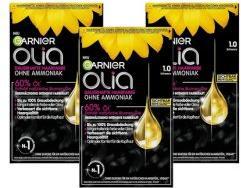 Image du produit Garnier Olia, colorant capillaire, 1,0 ultra noir, 1 pièce (1.0 Ultra Noir)