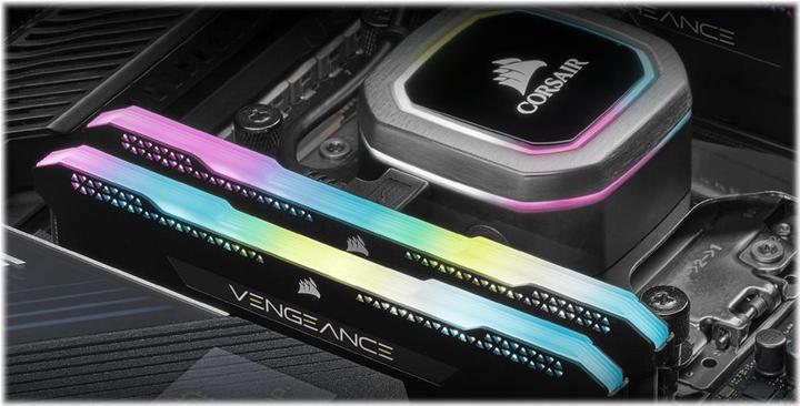 Actual product image Corsair Vengeance RGB Pro SL (4 x 16GB, 3200 MHz, DDR4-RAM, DIMM)