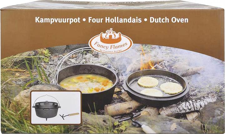 Actual product image Esschert Design Grill pot Dutch oven 12, 6.5 L