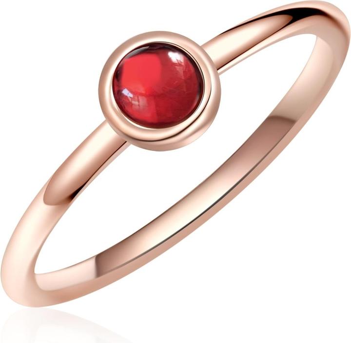 Immagine prodotto Glanzstücke München Donna Argento Sterling Granato Oro Rosa - 11094 (48, 925 Argento)