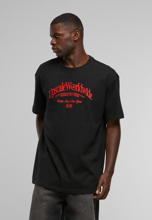Actual product image Urban Classics Upscale Upscale World Wide Heavy Oversize Tee - 185289 (L)