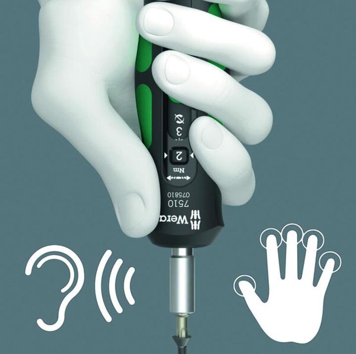 Actual product image Wera 7515/16 Kraftform Safe-Torque Speed Universal 1 (Phillipps cross recess (PH), Torx Plus, Allen screw)