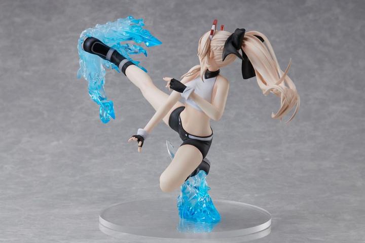Actual product image FREEing Azur Lane PVC Statue 1/7 Ayanami Dynamic Kick! 15 cm