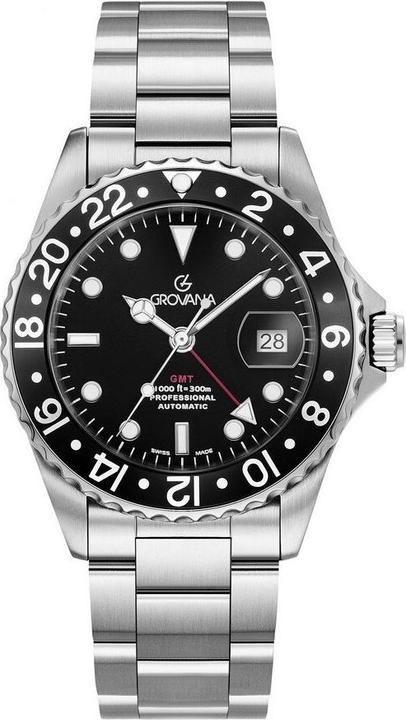 Produktbild Grovana Key West GMT-Kollektion – Schweizer Automatikuhr (Swiss Made)