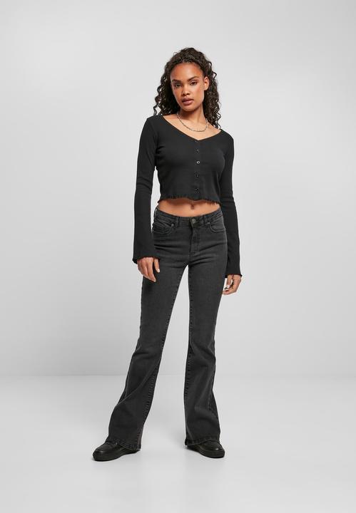 Image du produit Urban Classics Ladies Cropped Rib Cardigan - 14113 (XL)