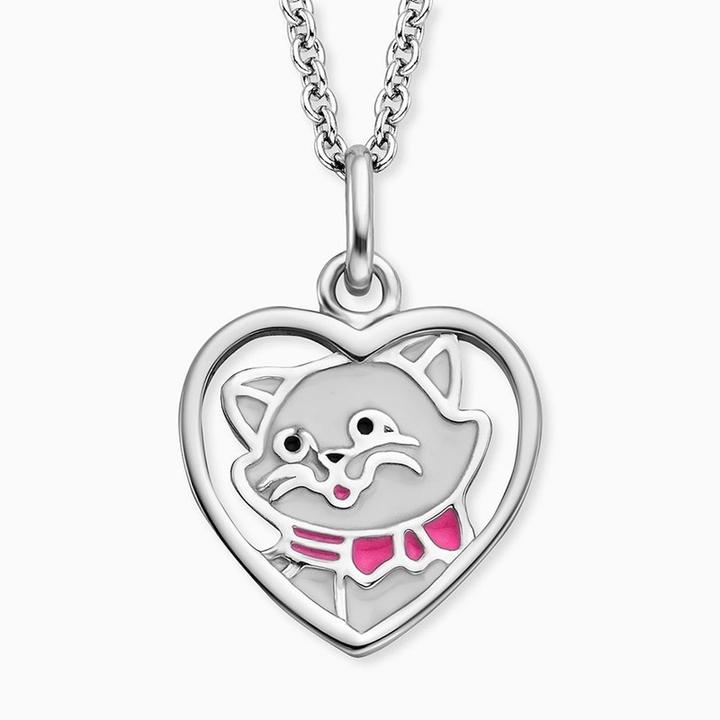 Immagine prodotto Herzengel Collana gatto (Argento 925, Smalto, 38 cm)