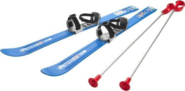 Image du produit Gizmo Riders Ski til Børn 90 cm med skistave, Blå (90 cm)