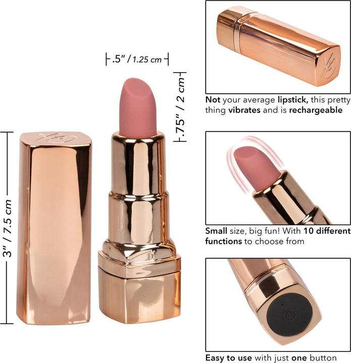 Image du produit CalExotics Hide & Play Rouge à lèvres Recharge-Pink (Pink)