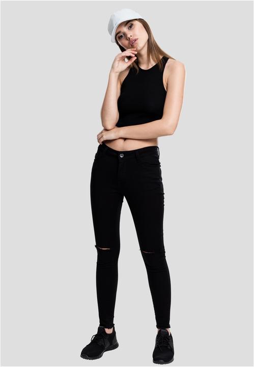 Image du produit Urban Classics Ladies Cropped Rib Top (XL)