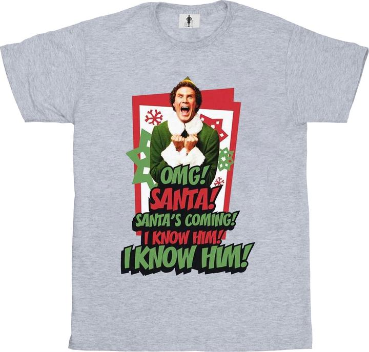 Elf OMG Santa TShirt (XXL)