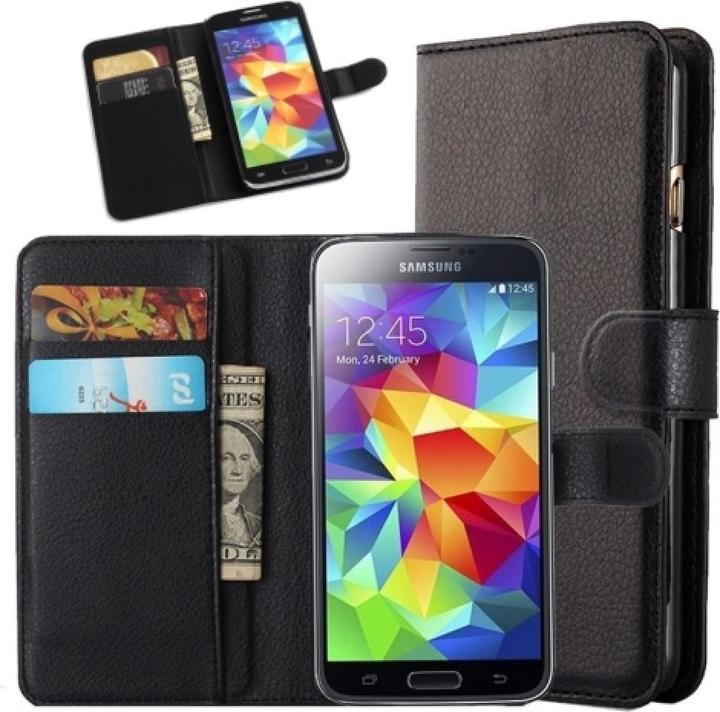 Actual product image Screenguard Samsung Galaxy S5 Leather Guard Leather Case (Samsung Galaxy S5)