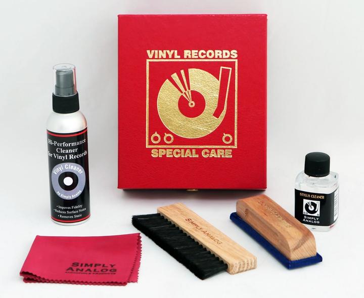 Produktbild Simply Analog Vinyl Record Cleaning Boxset De Luxe Edition (Plattenspieler Reinigung)