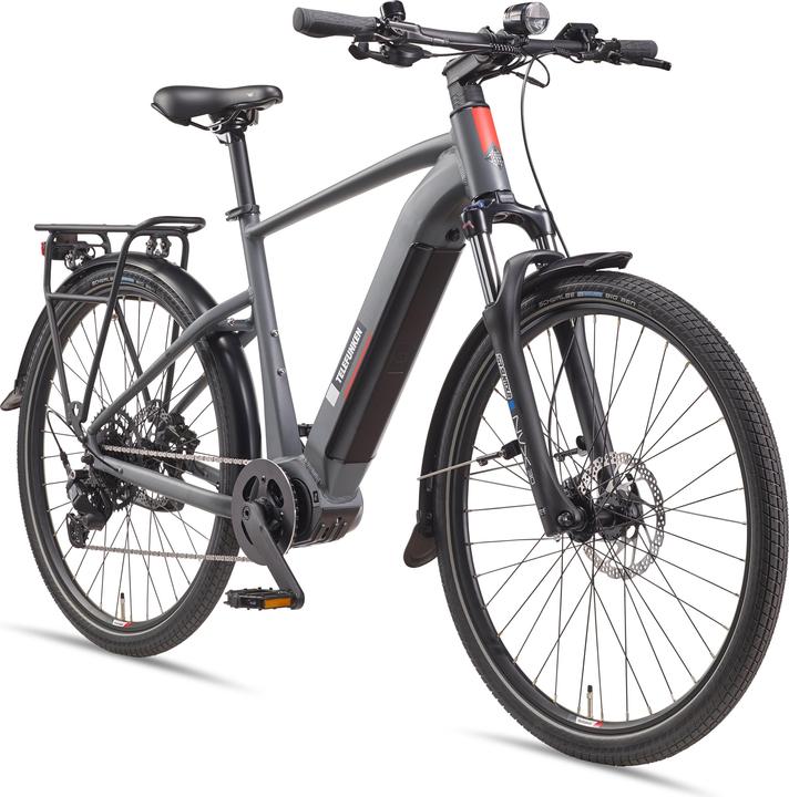 Produktbild Telefunken SUV E-Bike Herren SUV710 27,5 Zoll Mittelmotor 9-Gang Kettenschaltung (50 cm)