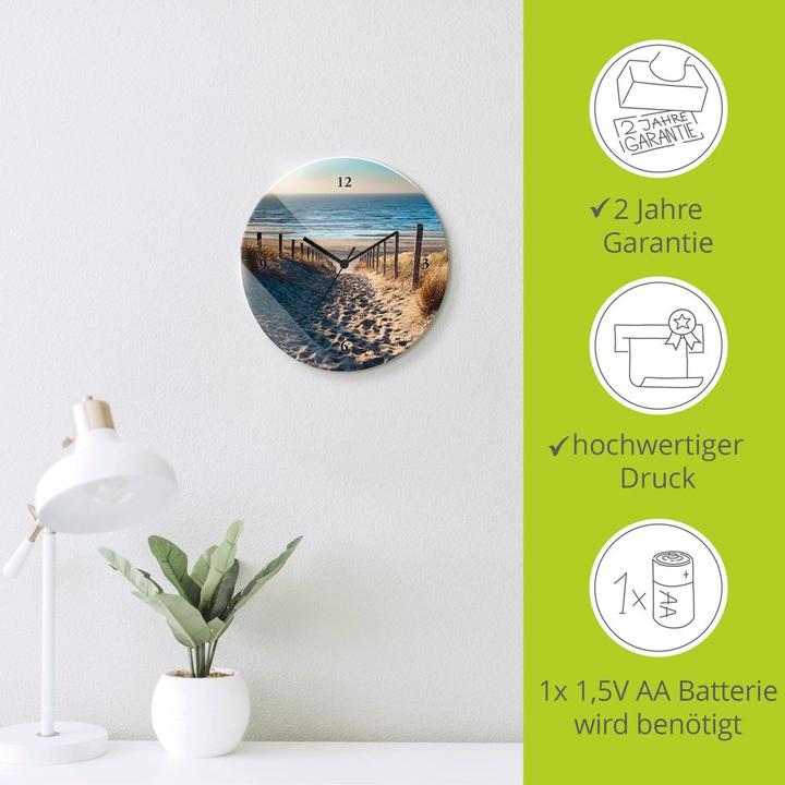 Image du produit Artland Chemin vers la plage de la mer du Nord Coucher de soleil (30 cm)