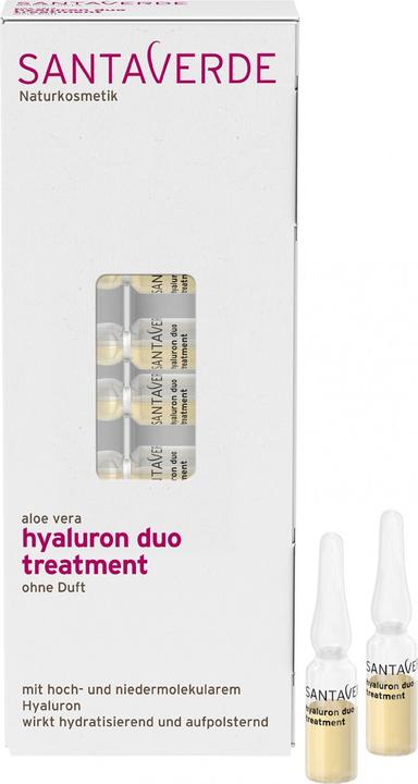 Produktbild SantaVerde Aloe Vera Hyaluron Duo Treatment Ampullen (10 ml)