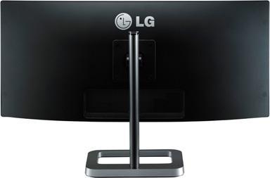 Actual product image LG Monitor 34UC87-B LCD display 86.36 cm (34"") curved design black (3440 x 1440 pixels, 34")