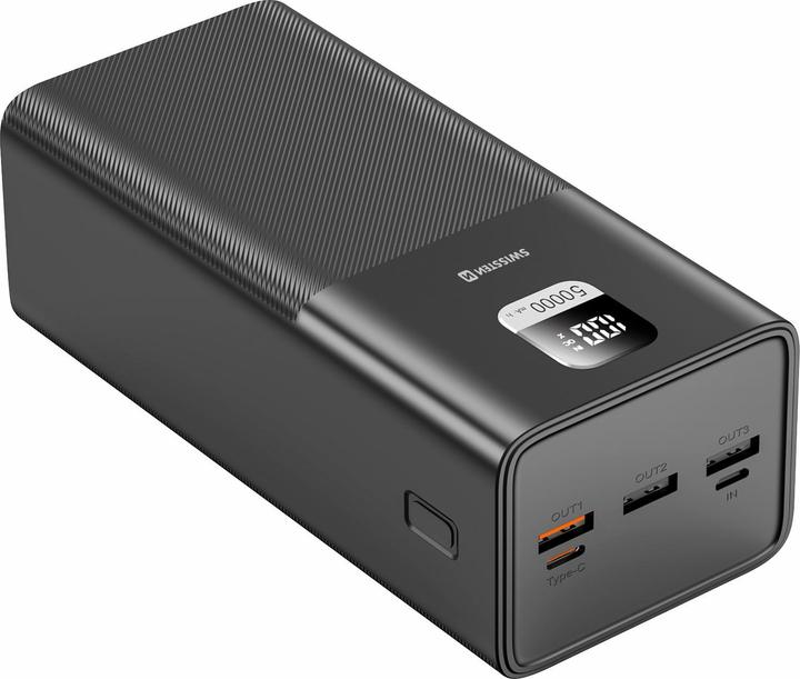 Swissten Power Line (50000 mAh, 100 W, 185 Wh)