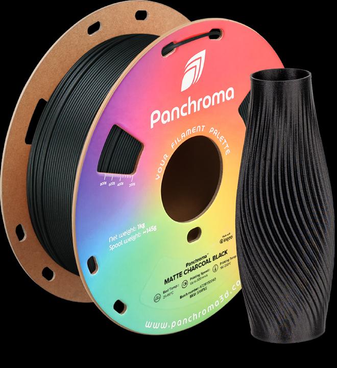 Immagine prodotto Polymaker Panchroma™ PLA Matte (PLA, 1.75 mm, 1000 g, Nero)