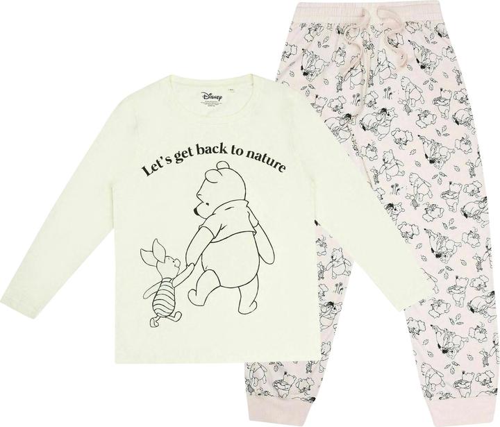 Winnie the Pooh Lets Get Back To Nature Schlafanzug mit langer Hose (L)