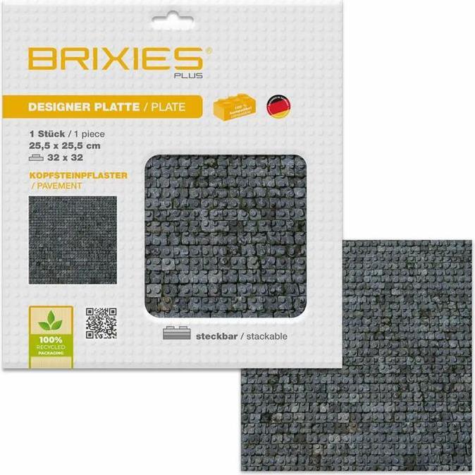 Actual product image Brixies Building panel 32x32 cobblestones