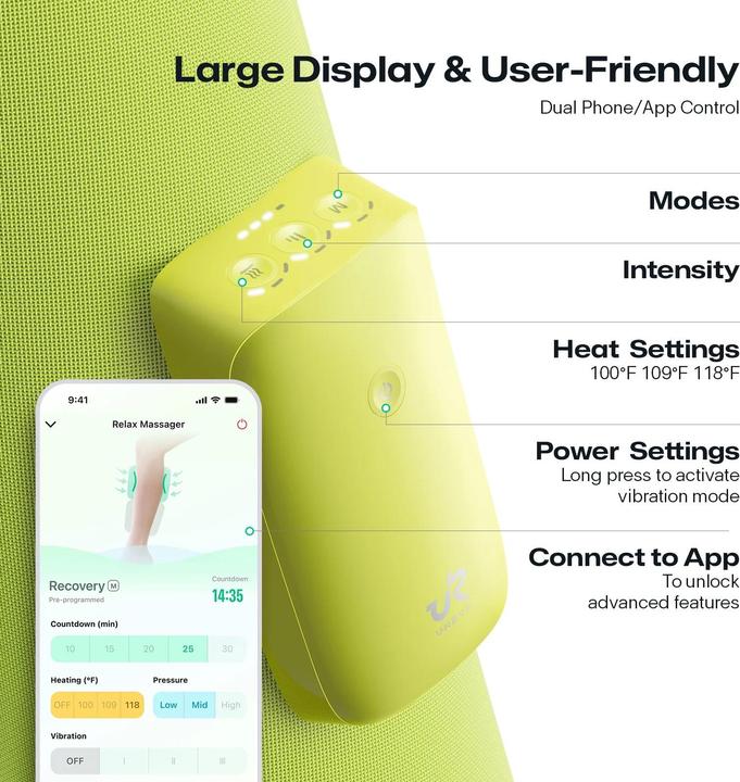 Actual product image Urevo Kabelloses Relax-Massagegerät (UCRM001)