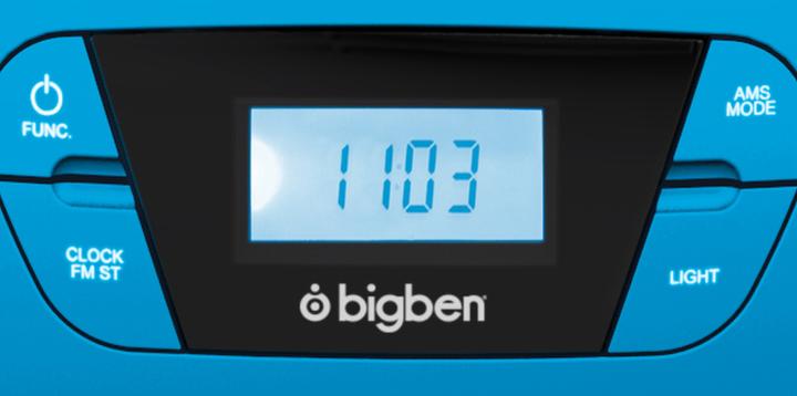 Actual product image Bigben Portable CD/ Radio CD61 USB - blue (VHF)