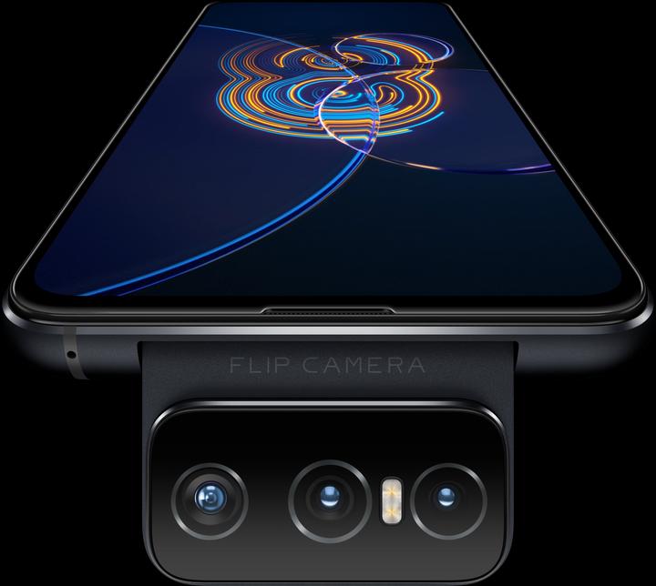 Actual product image ASUS Zenfone 8 Flip (256 GB, Mat Black, 6.67", Dual SIM + SD, 64 Mpx, 5G)