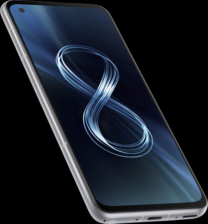 Actual product image ASUS Zenfone 8 (8GB) (256 GB, Horizon Silver, 5.92", Dual SIM, 64 Mpx, 5G)