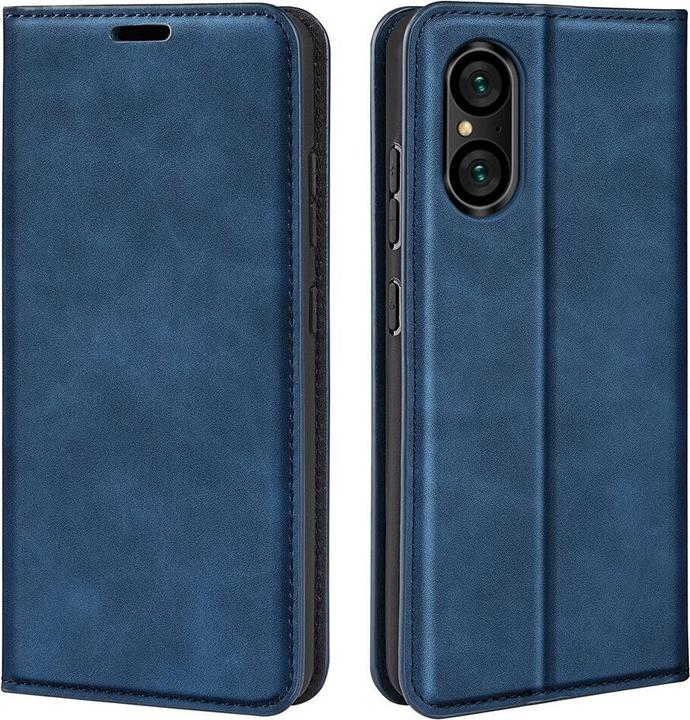 Produktbild Cover-Discount Sony Xperia 5 V - Stand Flip Case Hülle blau (Sony Xperia 5 V)