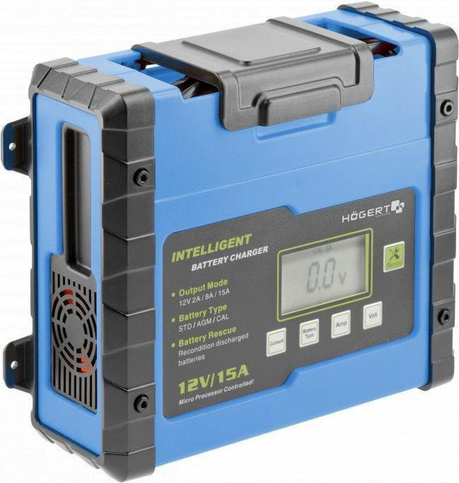 Produktbild MGA HOGERT PROSTOWNIK 12V 15A 300Ah (1 Stk., 300000 mAh, Ladegerät inkl. Akku)