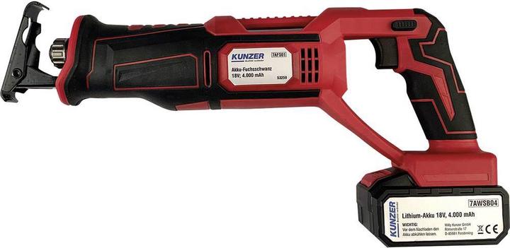 Produktbild Kunzer Akku Säbelsäge Fuchsschwanz