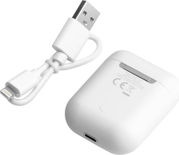 Actual product image Technaxx In Ear Headphones MusicMan Micro TWS BT X57 white (2 h, Wireless)