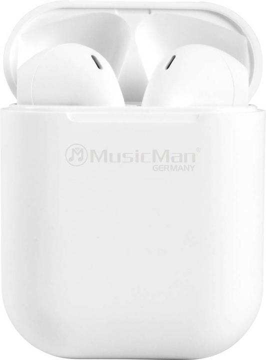 Actual product image Technaxx In Ear Headphones MusicMan Micro TWS BT X57 white (2 h, Wireless)