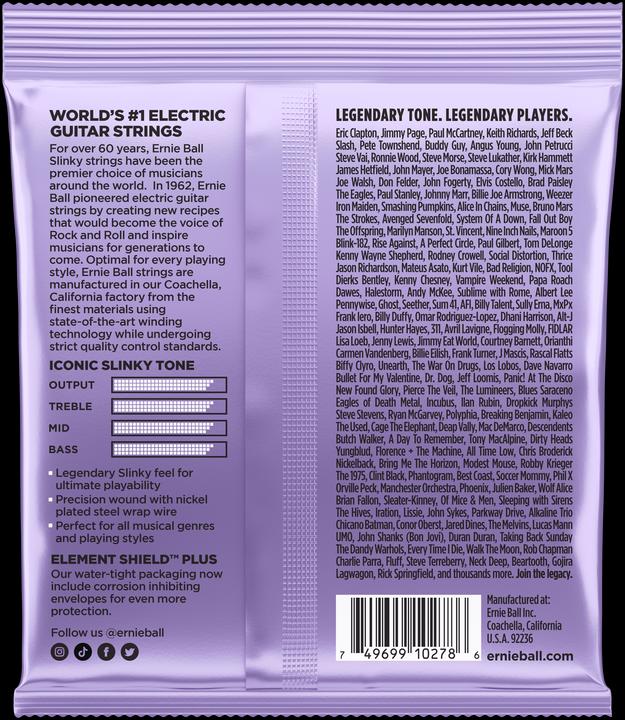 Produktbild Ernie Ball Slinky Nickel (6 x, E-Gitarre, 0.05")