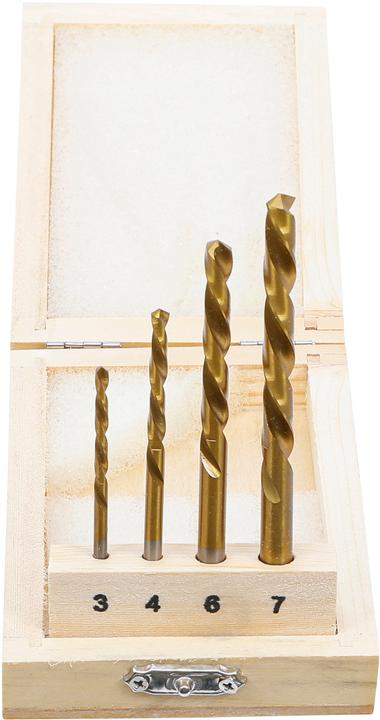 Produktbild BGS Bohrer-Satz HSS linksschneidend 4-tlg. (3 mm)
