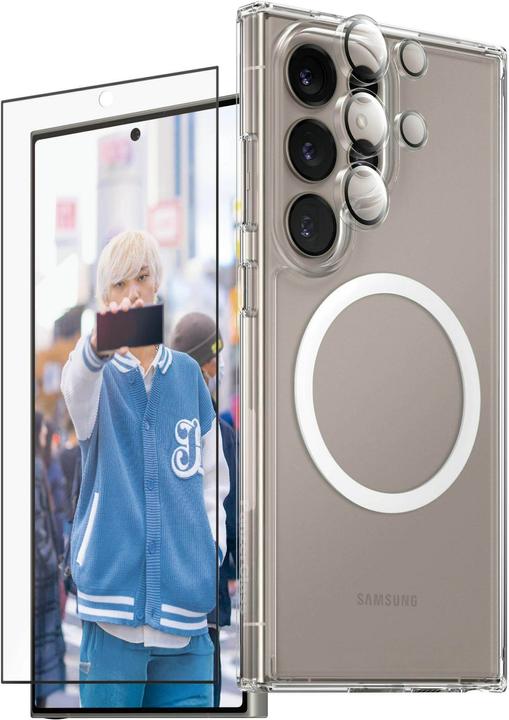Produktbild PanzerGlass CARE by ® Flagship 3-in-1 Set Samsung Galaxy S 2025 Ultra (1 Stück, Samsung Galaxy S25 Ultra)
