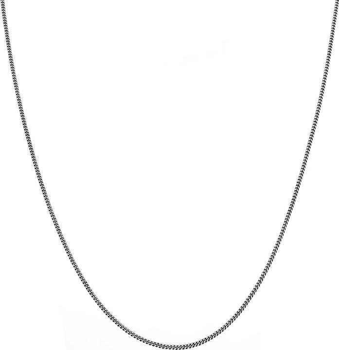 Haze & Glory Halskette Basic Panzerkette 925 Silber (925er Sterling Silber)