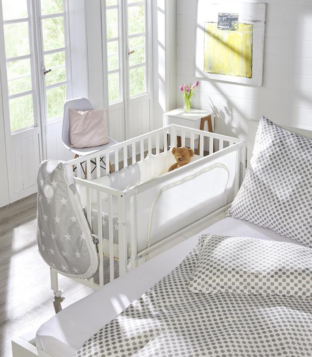 Produktbild Roba Room Bed 60x120 cm Sterne grau