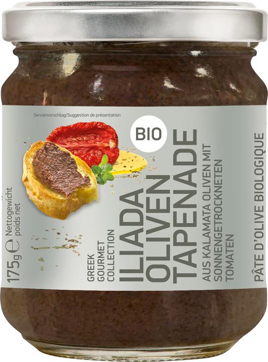 Produktbild Iliada SILVER LINE BIO Tapenade Kalamata getrock. Tomaten (175 g)