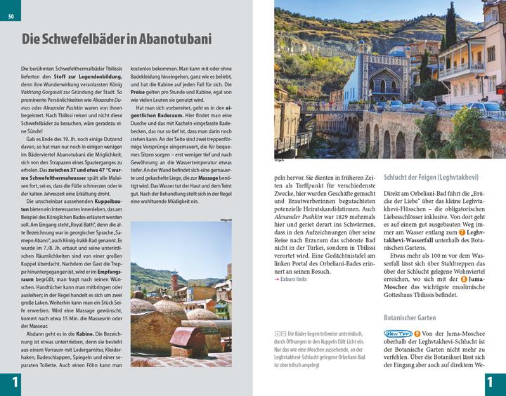 Produktbild Reiseführer Georgien - mit 18 Wanderungen (Deutsch, Falk Schäfer, 2023)